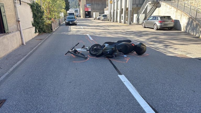 Malix GR: Roller kracht in E-Bike: Unfall fordert zwei Verletzte