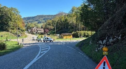Meltingen SO: Velolenker (71) bei Unfall schwer verletzt
