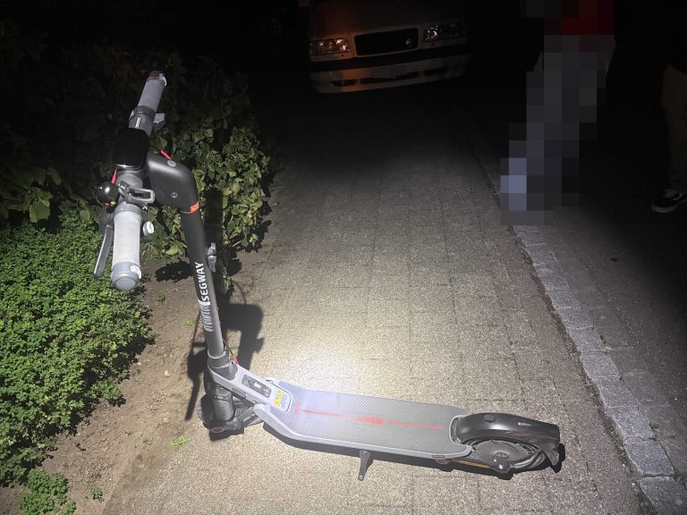 Mellingen AG: Mann nach Unfall mit E-Trottinett schwer verletzt