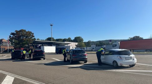 Basel BS: 191 Fahrzeuge ohne Vignette an Grenze gebüsst