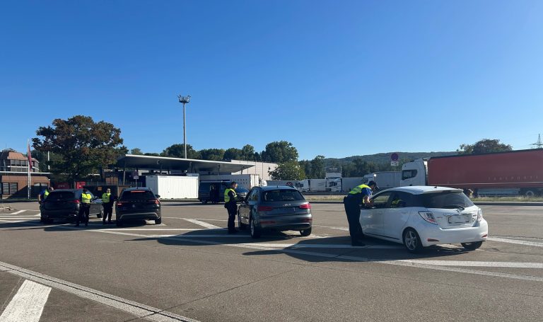 Basel BS: 191 Fahrzeuge ohne Vignette an Grenze gebüsst