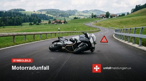 Zollikerberg ZH: Töff-Lenker nach Unfall schwer verletzt