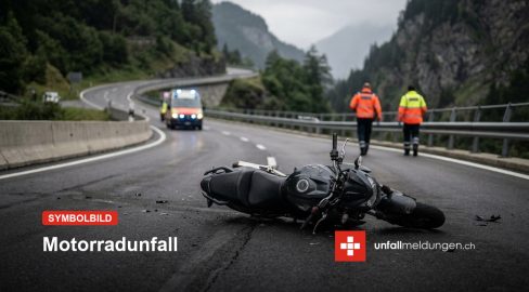 Emmenbrücke LU: Töff kracht in Lieferwagen bei Unfall