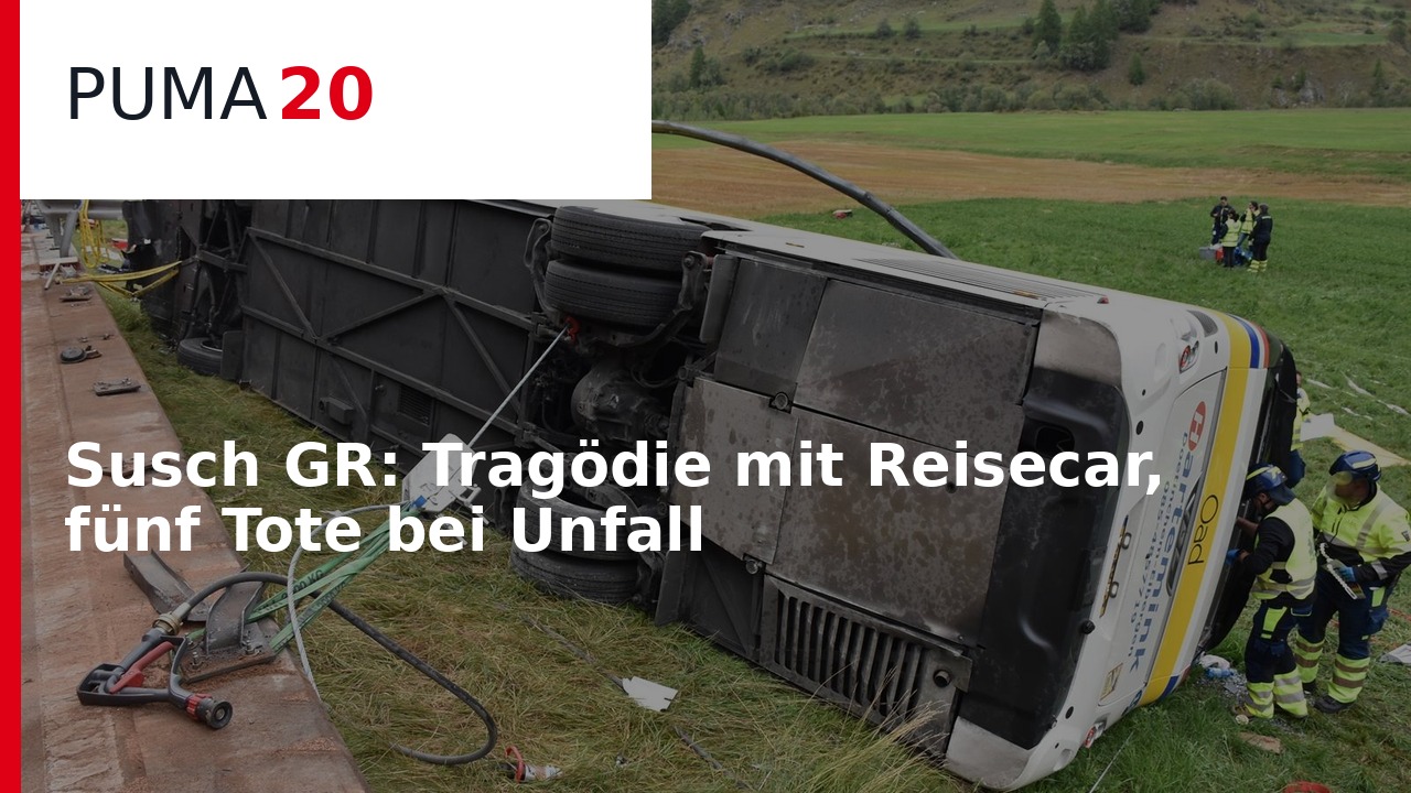 PUMA20 vom 11. September 2026: Die 5 meistgeklickten Polizei- und Unfallmeldungen des Tages – im Video