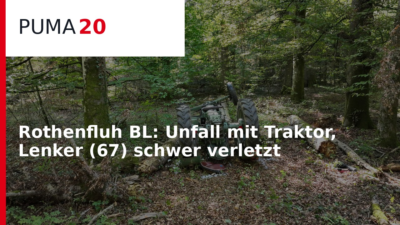 PUMA20 vom 13. September 2026: Die 5 meistgeklickten Polizei- und Unfallmeldungen des Tages – im Video