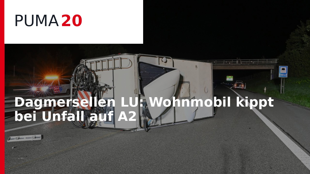 PUMA20 vom 21. September 2026: Die 5 meistgeklickten Polizei- und Unfallmeldungen des Tages – im Video