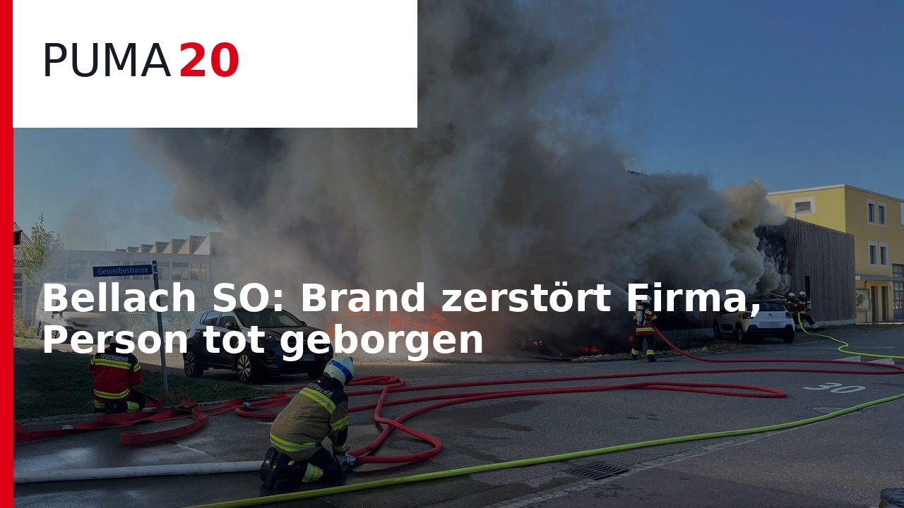 PUMA20 vom 8. September 2026: Die 5 meistgeklickten Polizei- und Unfallmeldungen des Tages – im Video