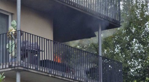 Rothrist AG: Brand auf Balkon, Frau (60) muss ins Spital