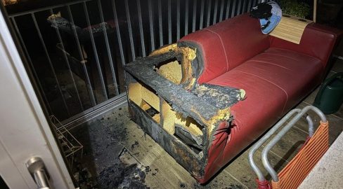 St. Gallen SG: Brand auf Balkon gelöscht, Ursache unklar