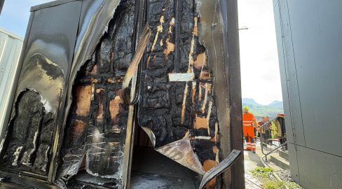 Wangen SZ: Teenager (16) löst Brand mit Zigarette aus