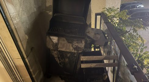 St. Gallen SG: Gasgrill-Brand auf Balkon von Mann (21)