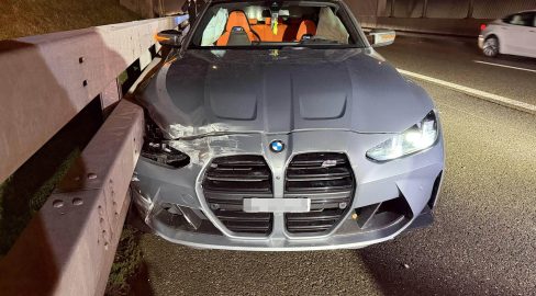 Neuenhof AG: Neulenker (18) schrottet BMW M3 bei Unfall auf A1