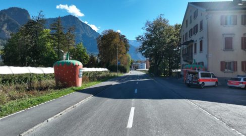 Landquart GR: Frau (79) bei Unfall auf Streifen erfasst: Spital
