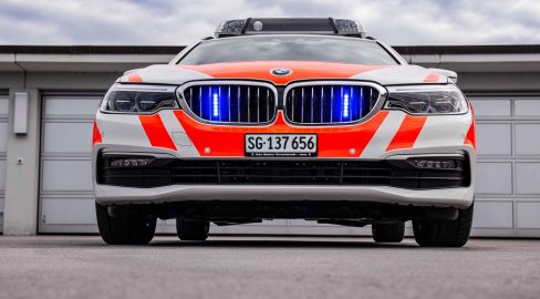Buchs SG: Polizei jagt flüchtenden Lenker über A13