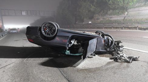 Wallisellen ZH: Unfall auf A1, Mann schwer verletzt