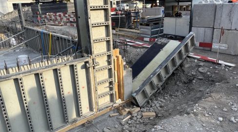 Chur GR: Kranführer bei Unfall eingeklemmt: Spital