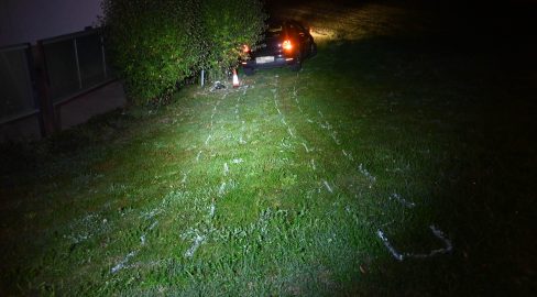 Uzwil SG: Auto prallt in Hecke, Duo flüchtet nach Unfall