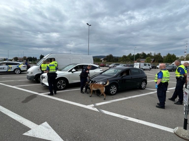 Bulle FR: Polizei-Premiere deckt etliche Zollverstösse auf